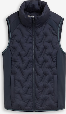 TOM TAILOR Liivi värissä sininen: etupuoli