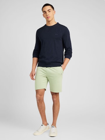 GANT Normální Kalhoty – zelená