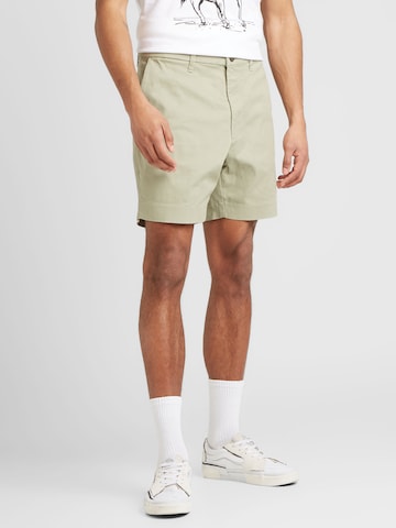 Slimfit Pantaloni eleganți de la ESPRIT pe verde: față