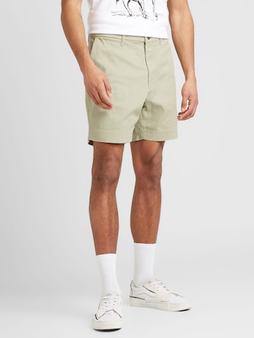 ESPRIT Slimfit Chino in Groen: voorkant