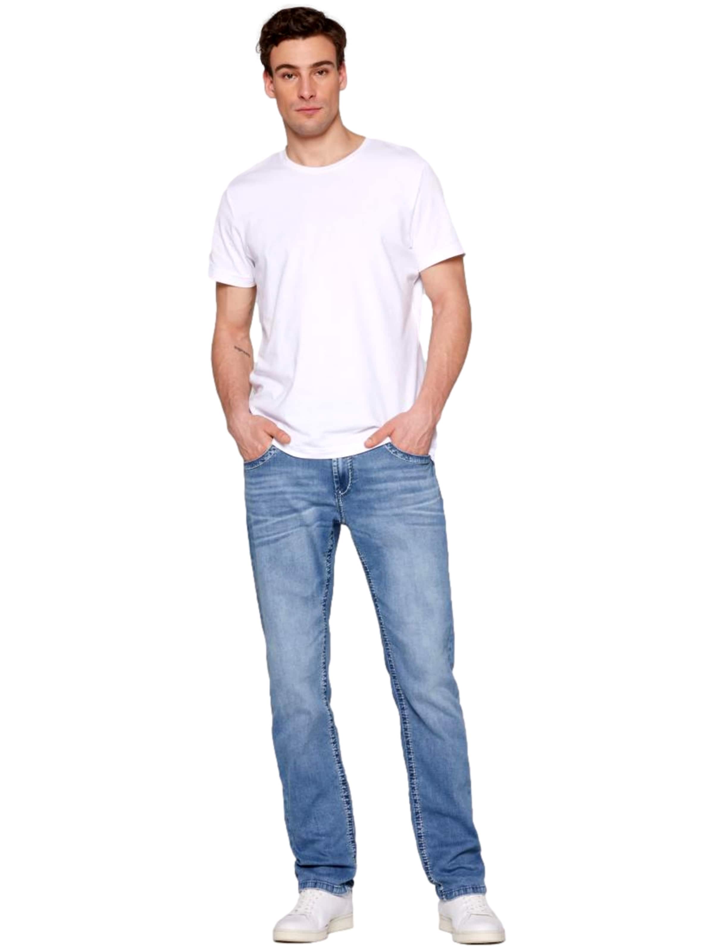 CAMP DAVID regular Jeans i blå: forside