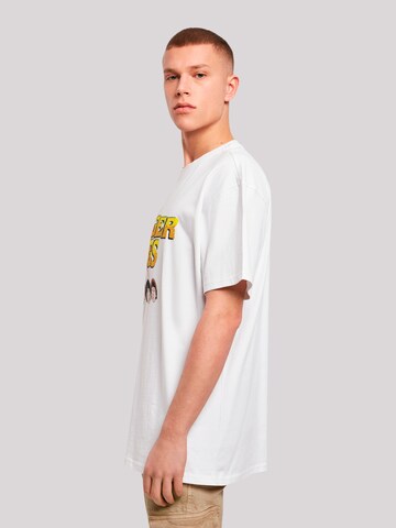 T-Shirt 'Stranger Things Comic Heads Netflix TV Series' F4NT4STIC en blanc
