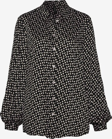 TONI Bluse in Schwarz: Vorderseite