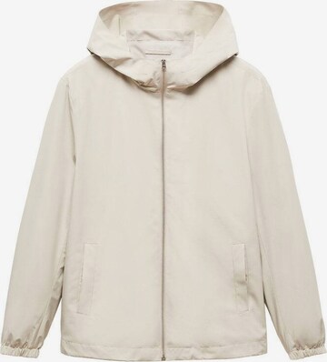 MANGO MAN Between-Season Jacket 'Sail' in Beige: front