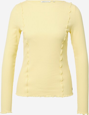 TOM TAILOR DENIM - Camiseta en amarillo: frente