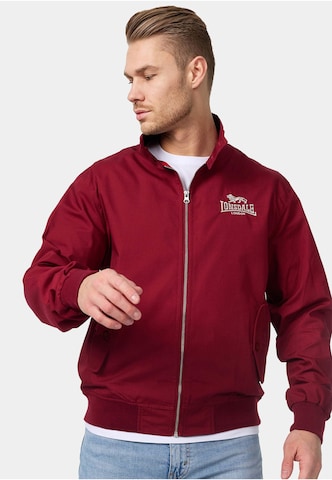Veste mi-saison 'Classic' LONSDALE en rouge