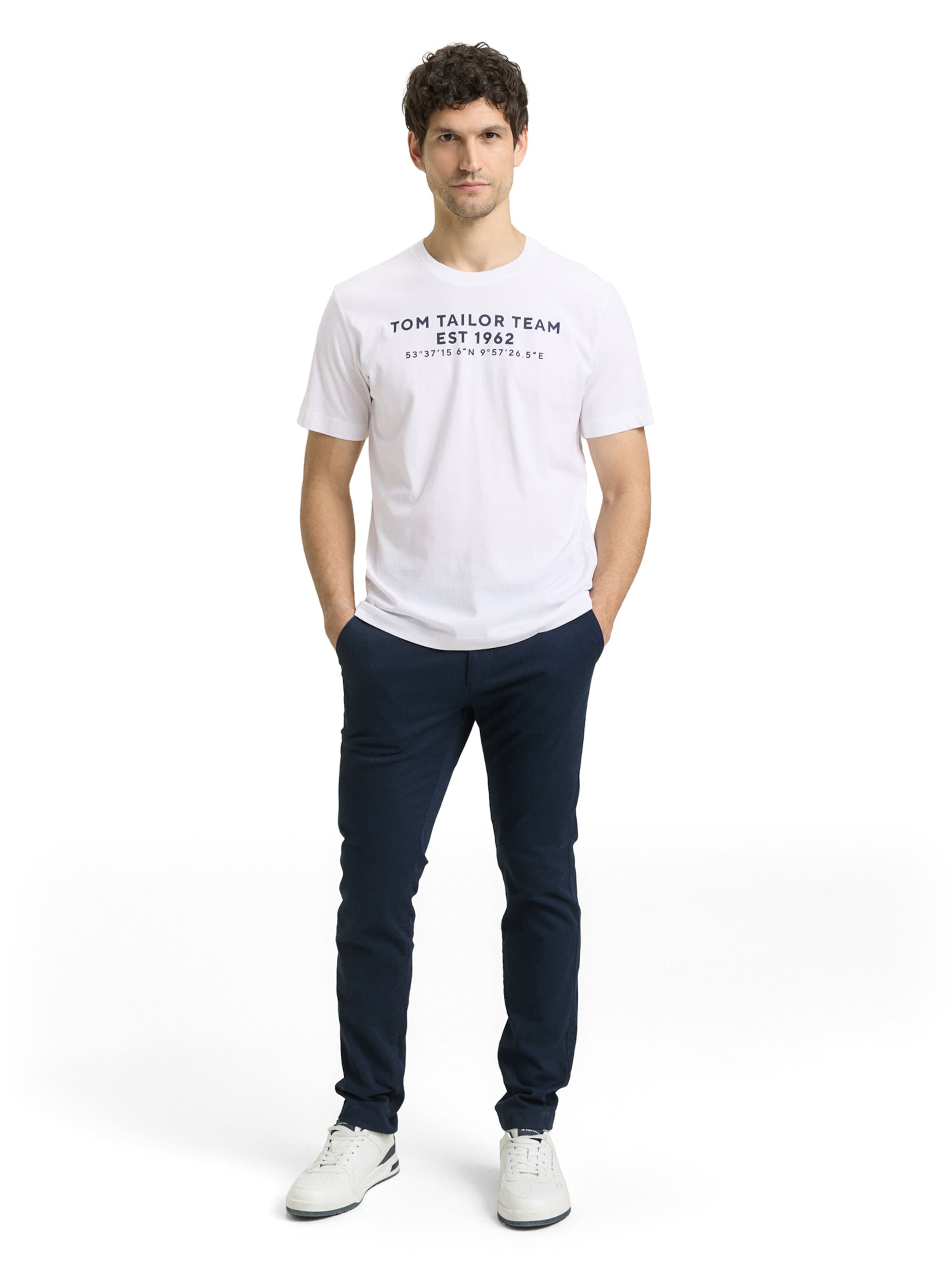 TOM TAILOR Tričko - Biela