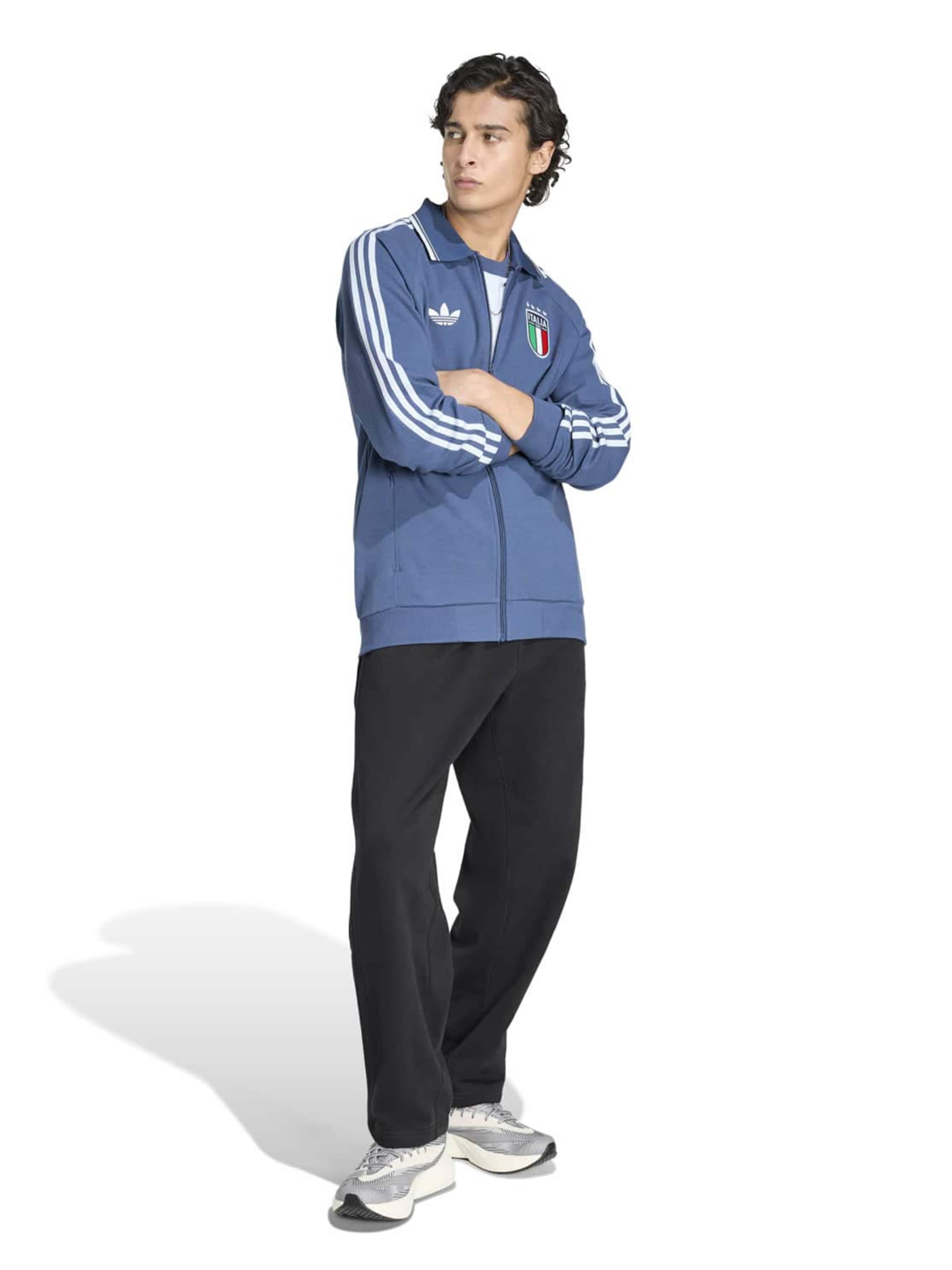 ADIDAS PERFORMANCE Μπουφάν άσκησης 'Italy Away Anthem' σε μπλε