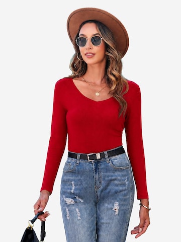 AOTTORI Shirt‌‌‌‌‌ in Rot