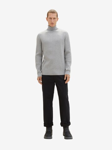 TOM TAILOR - Pullover em cinzento