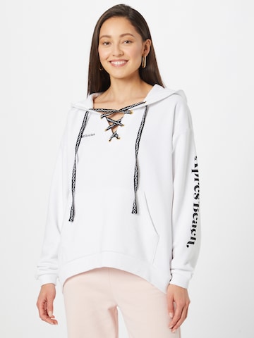 Femi Stories Sweatshirt 'FELICIA' in Weiß: predná strana