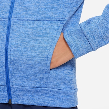 NIKE Sportsweatjacke in Blau