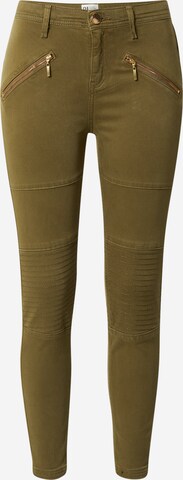 River Island Skinny Broek 'AMELIE' in Groen: voorkant