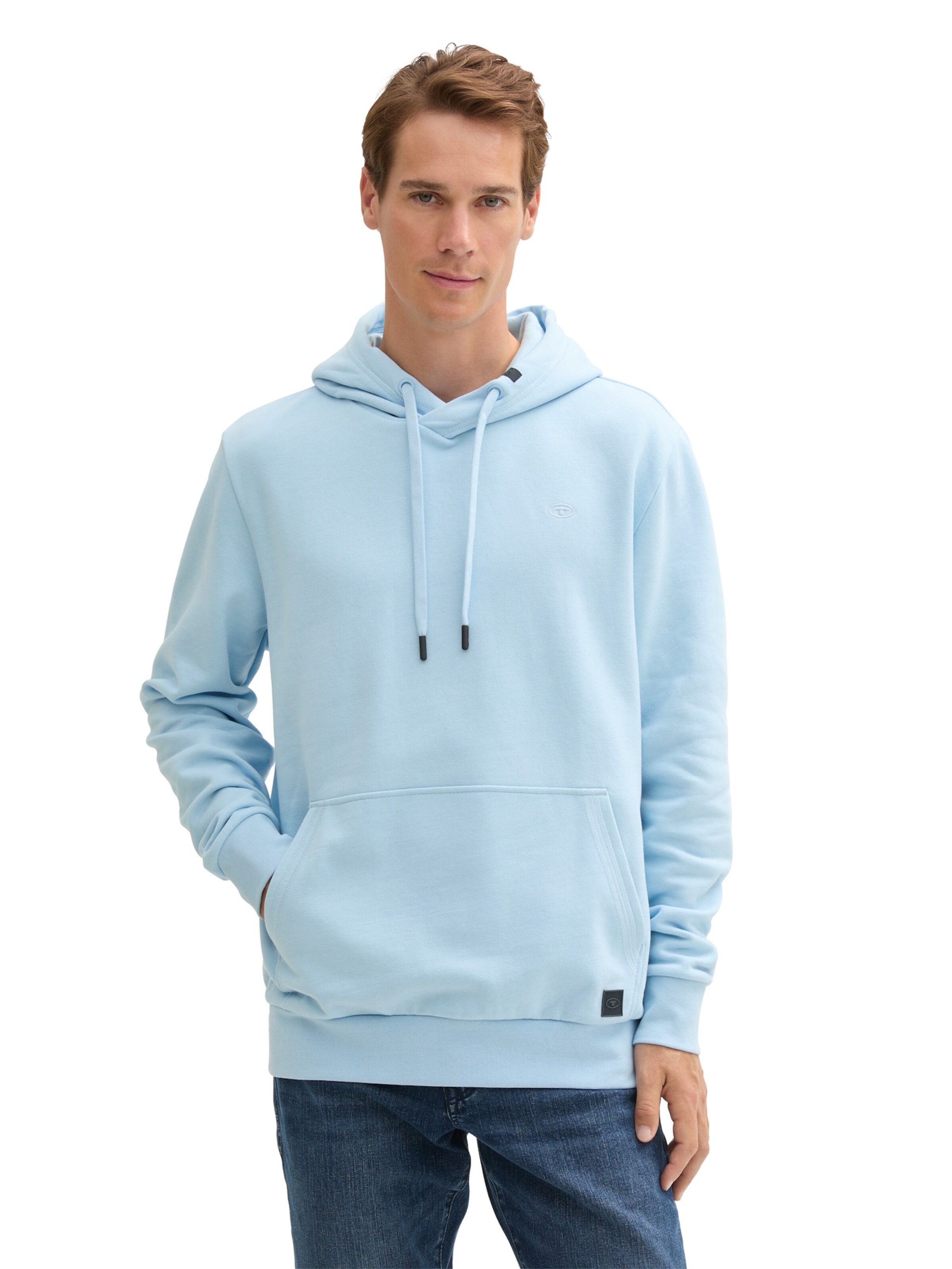 TOM TAILOR Sweatshirt in Blauw: voorkant