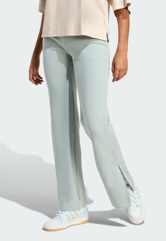ADIDAS SPORTSWEARFlared/zvonoliki kroj Sportske hlače 'All Szn' - zelena boja: prednji dio