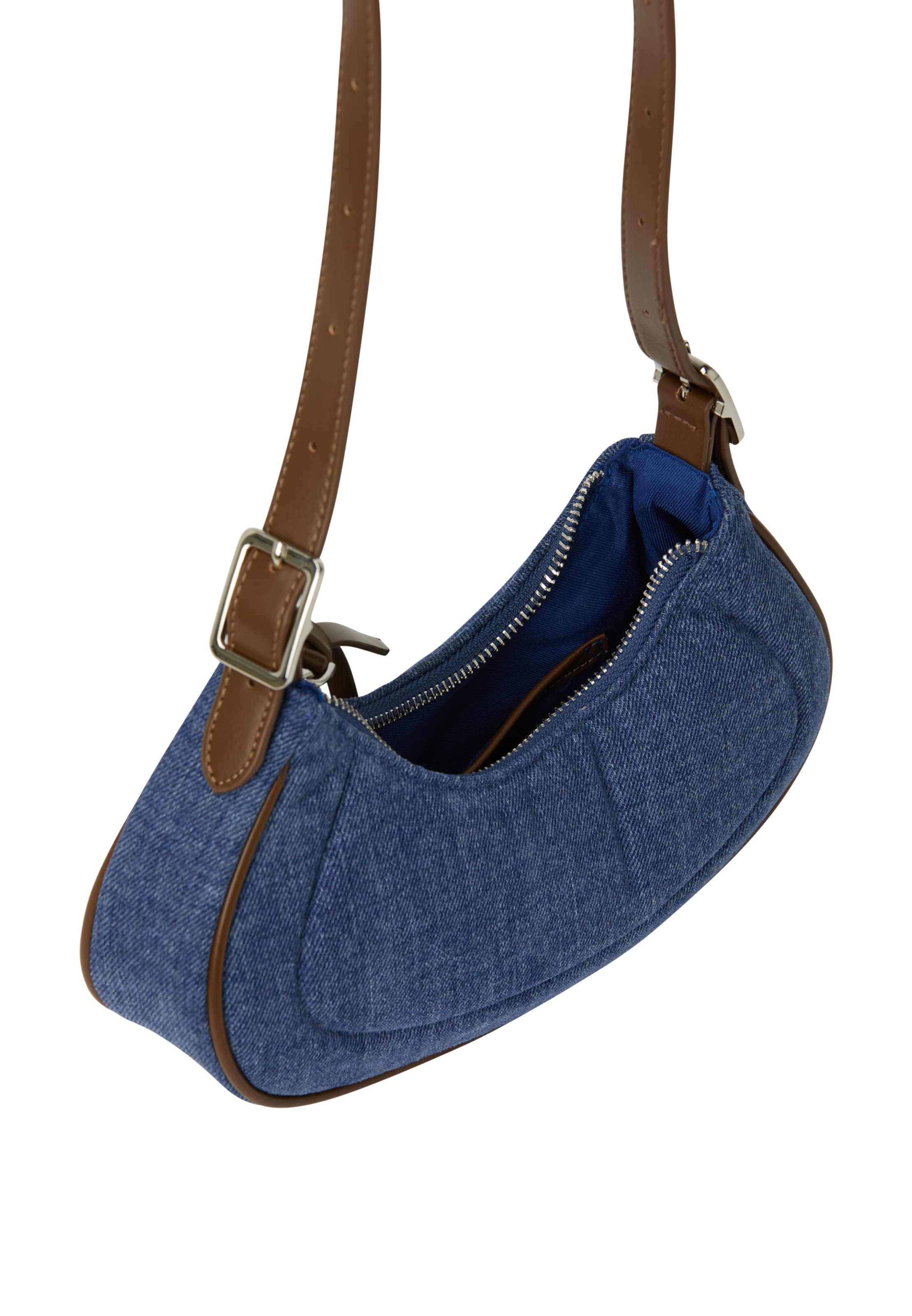 faina - Mala de ombro em azul