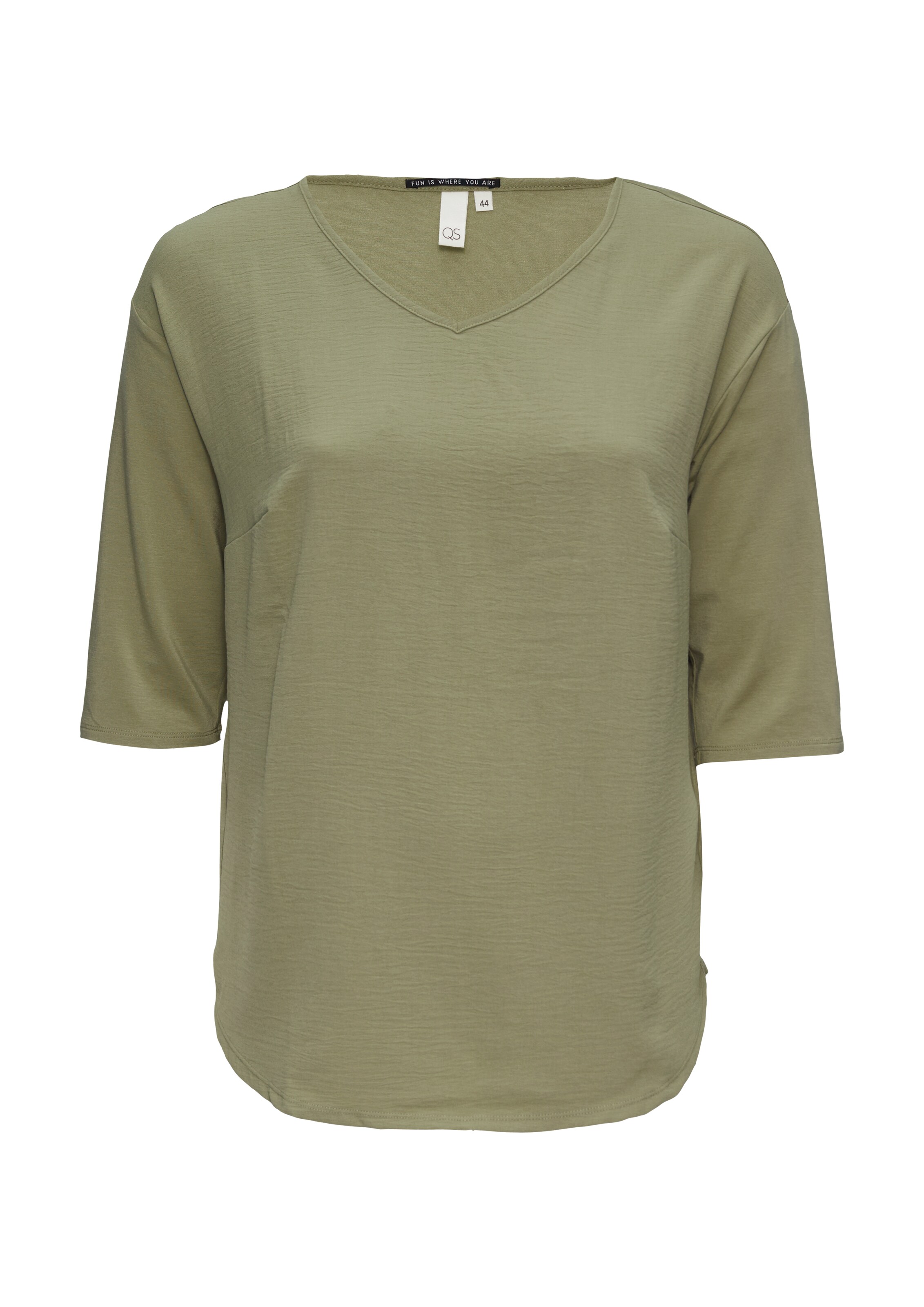 QS Koszulka w kolorze zielony: przód