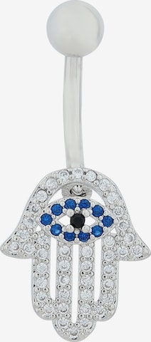 Akzent Piercings 'hautverträglich' in Silver: front