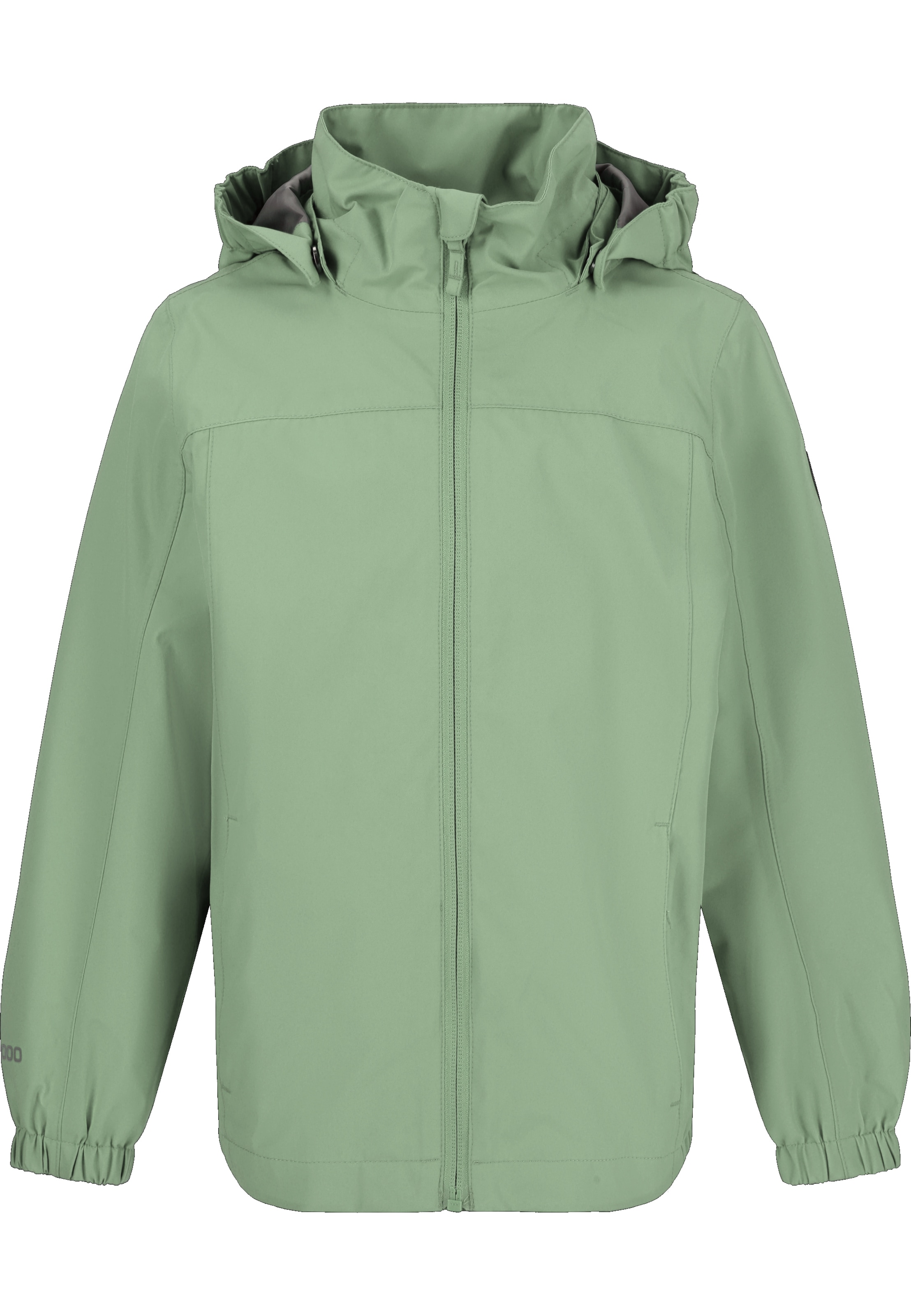 ZigZag Jacke 'Orkan' in Grün: Vorderseite