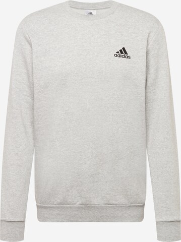 Sweat de sport 'Essentials' ADIDAS SPORTSWEAR en gris : devant