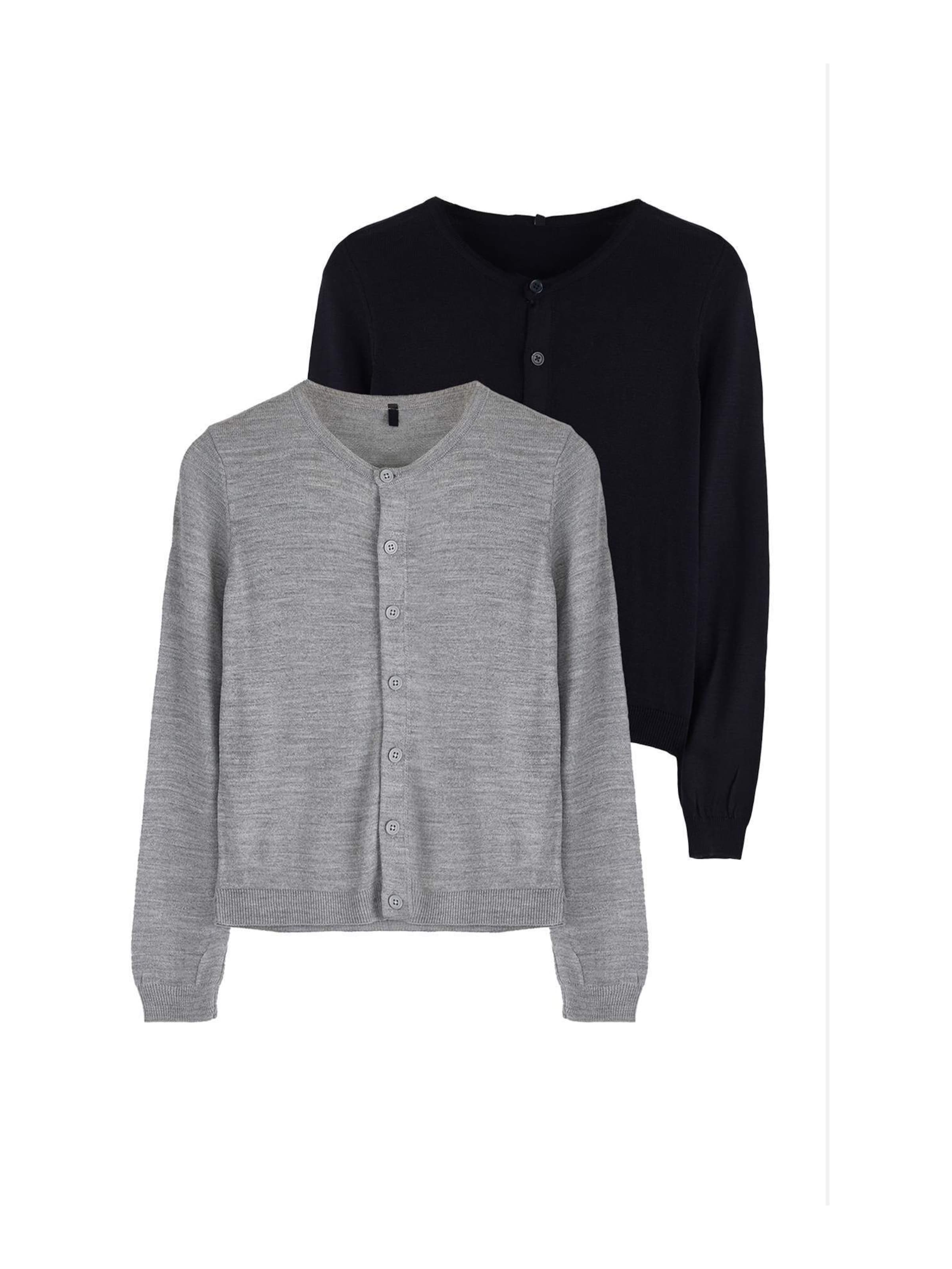 Trendyol Gebreid vest in Blauw: voorkant