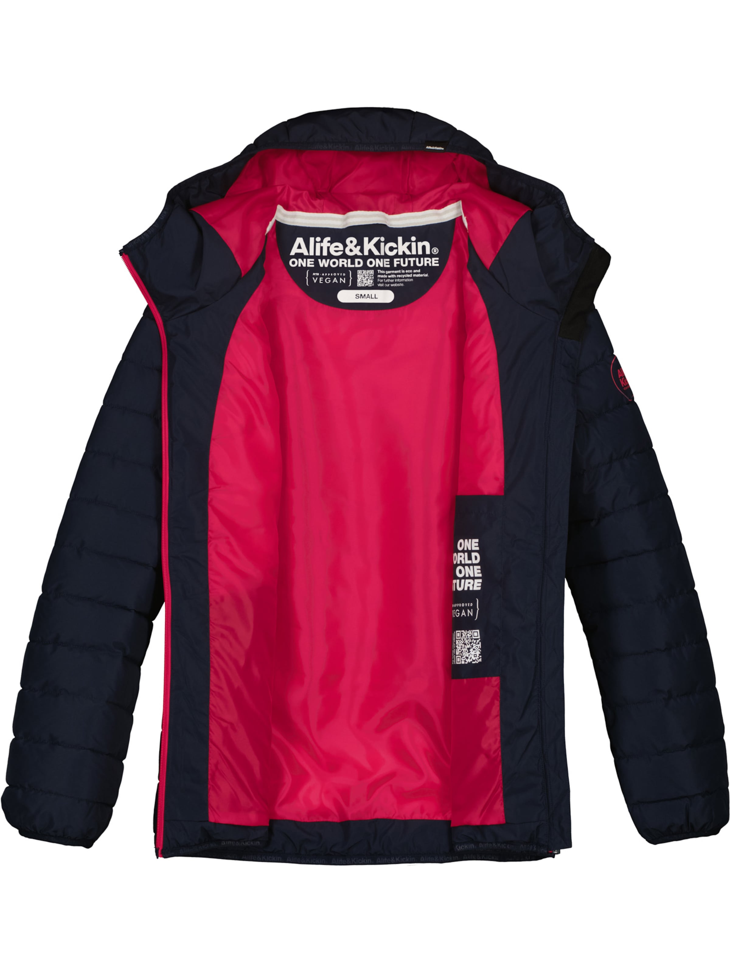 alife & kickin Přechodná bunda 'RabeaAK' – modrá