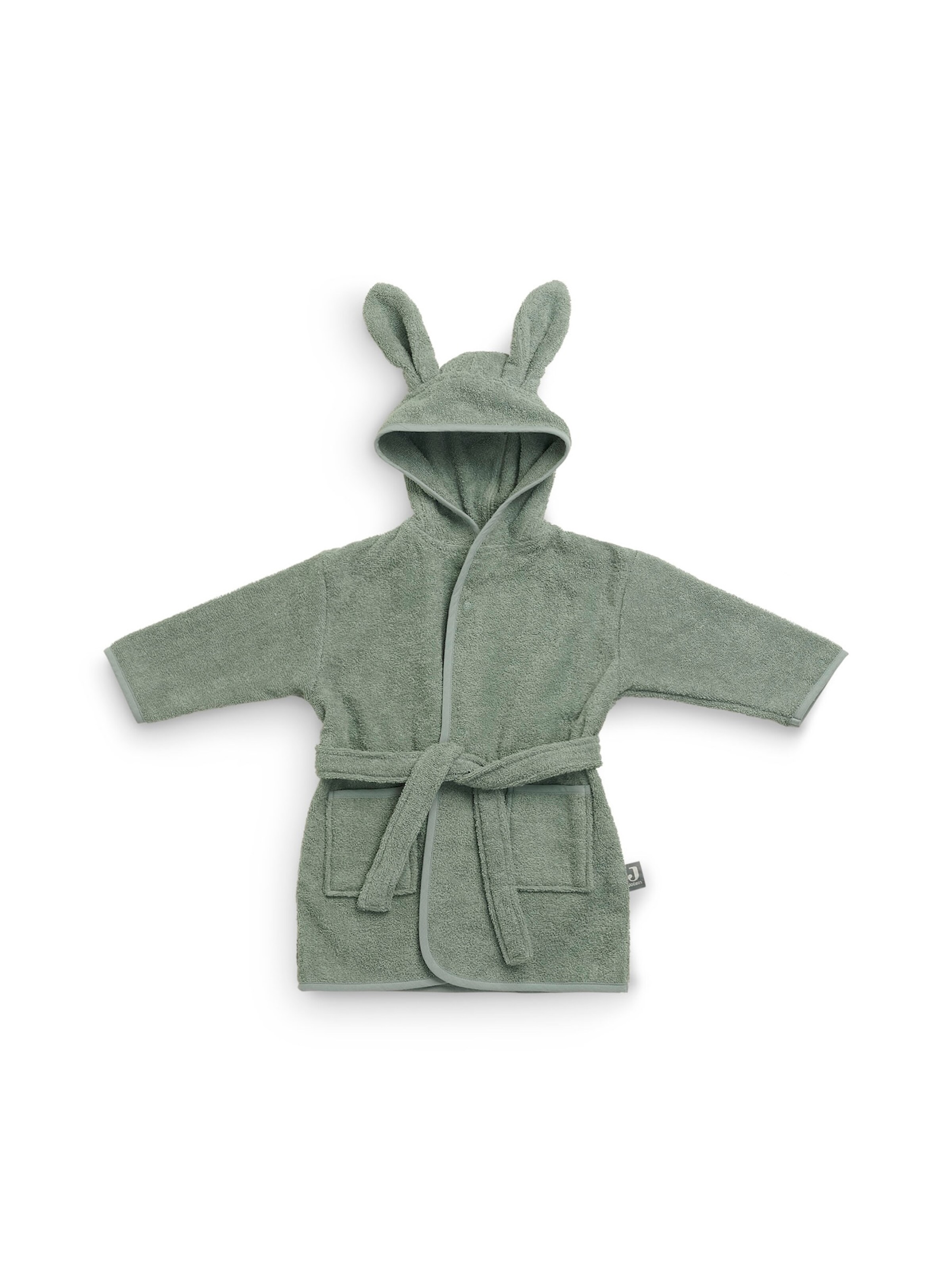 Jollein Bademantel in Grün: Vorderseite