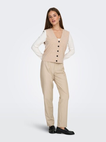 ONLY Weste 'BILLIE' in Beige