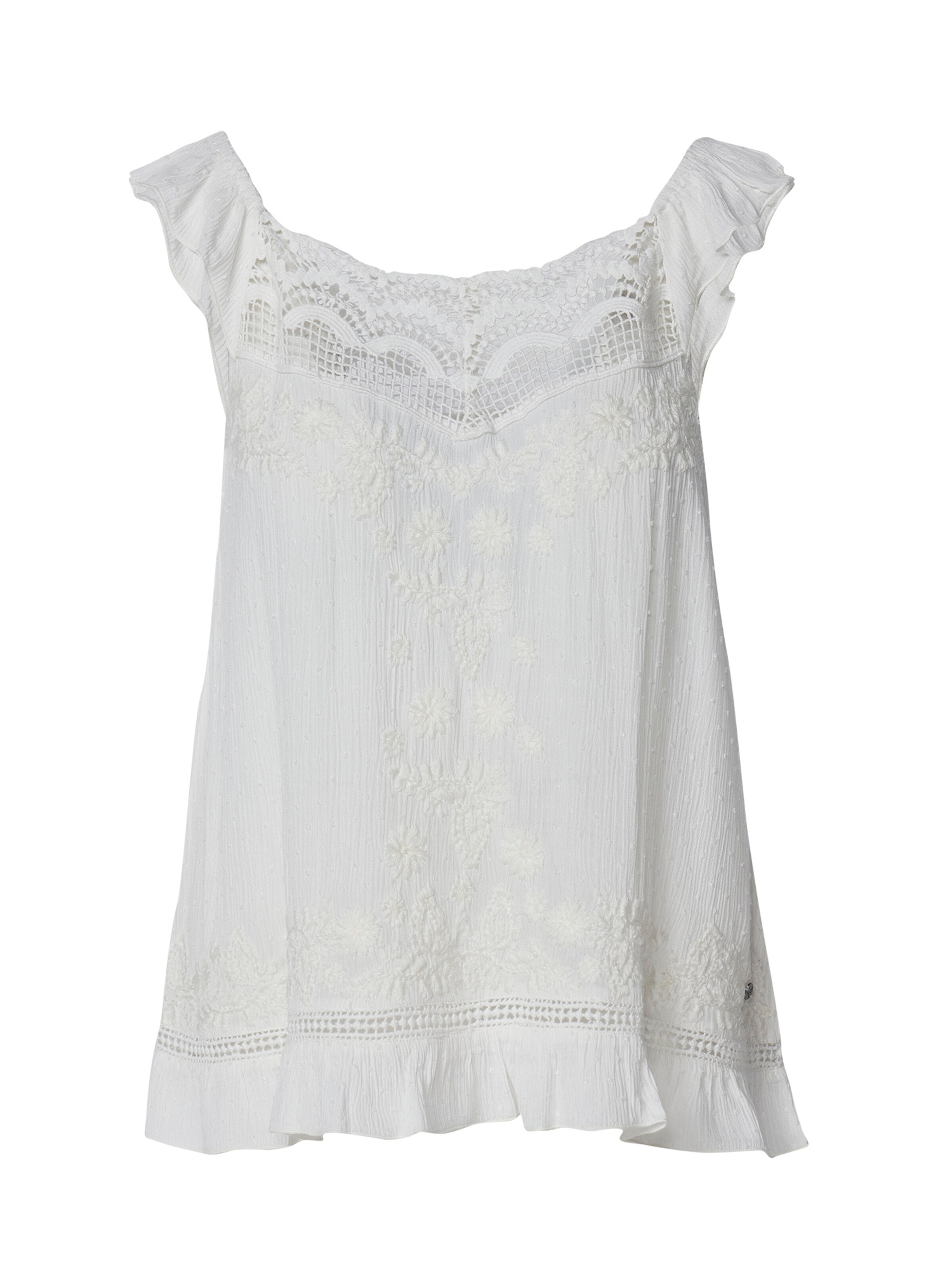 Chemisier KOROSHI en blanc : devant