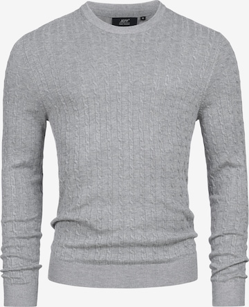 Pull-over ' Camden' JEFF en gris : devant