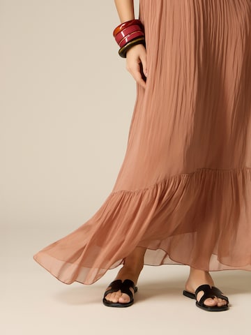 Robe oltre en marron