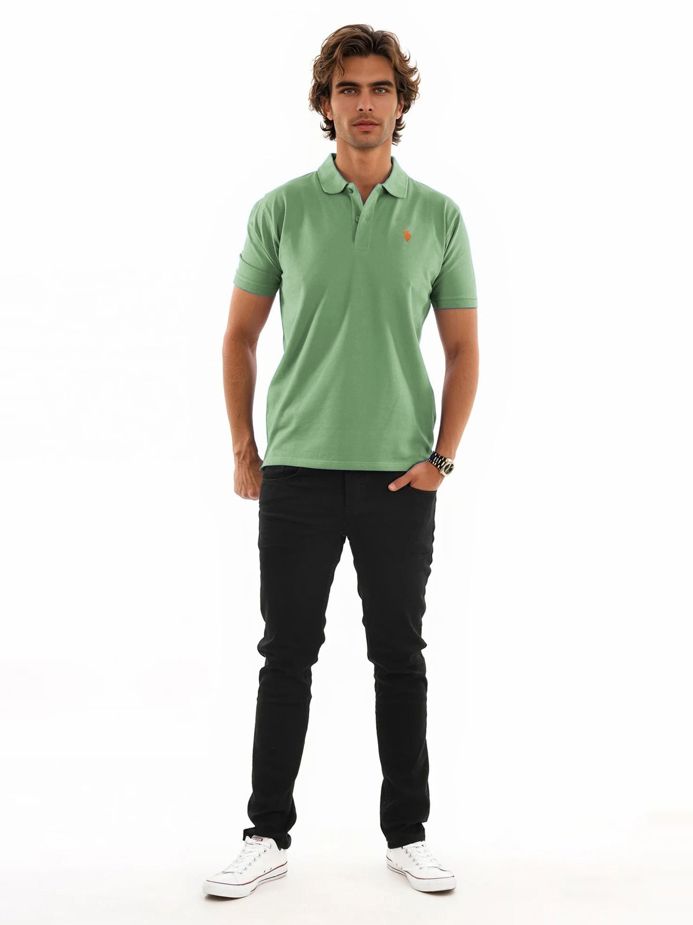 U.S. POLO ASSN. Shirt in Green