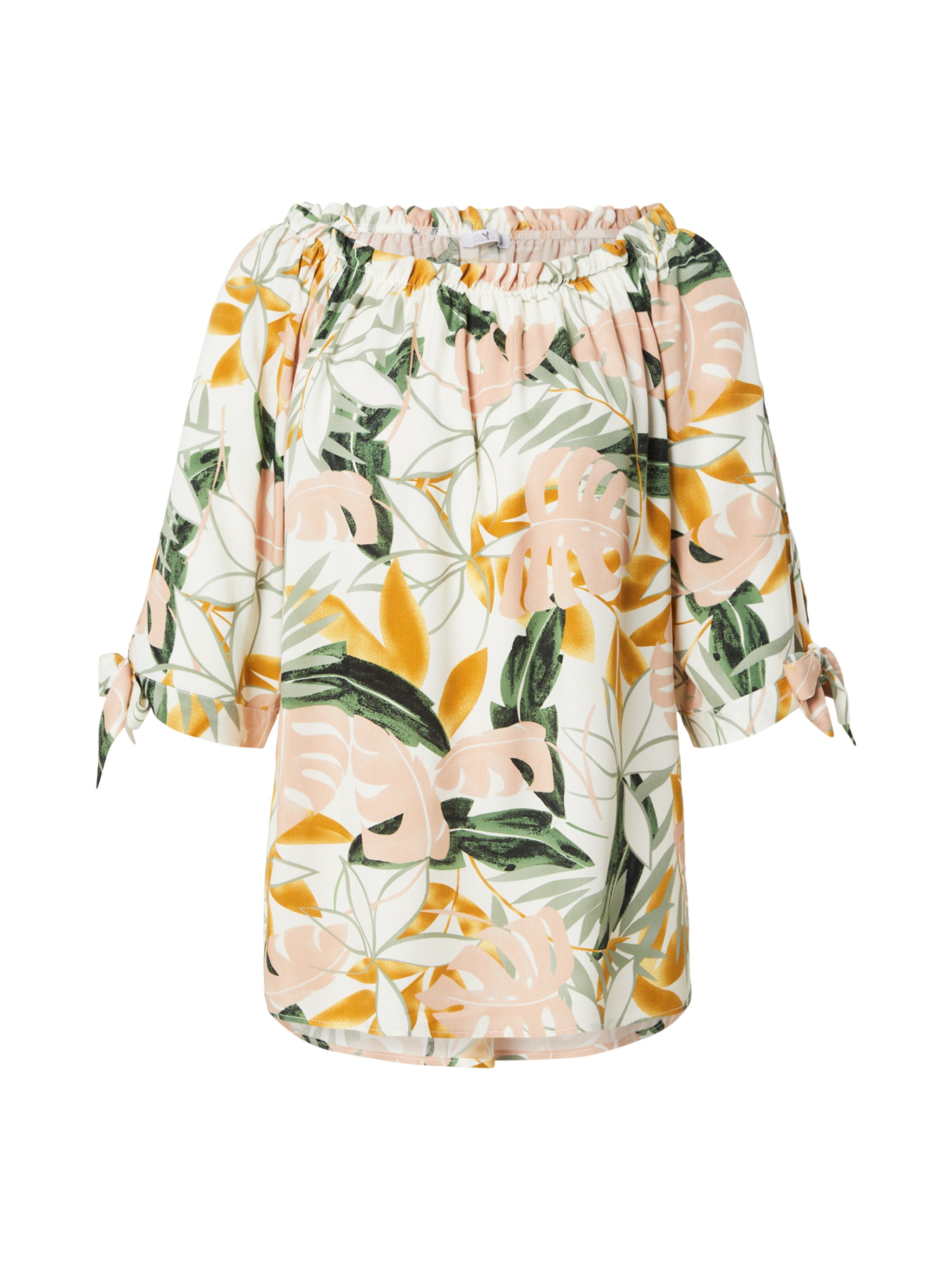 Hailys Pluus 'Lo44tty', värv valge: eest vaates