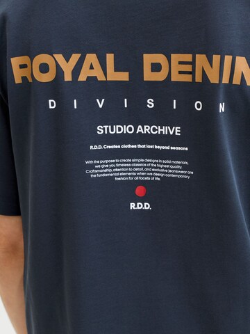 R.D.D. ROYAL DENIM DIVISION - Camiseta en azul