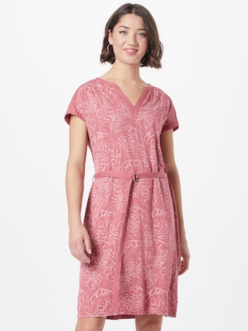 RagwearKošulja haljina 'HARRIA' - roza boja: prednji dio
