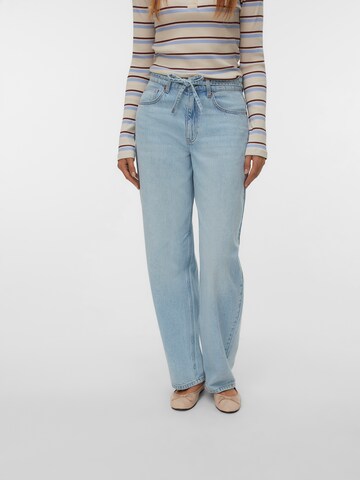 VERO MODA Baggy Jeans 'VMESTELLE' in Blue: front