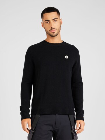 WOOD WOOD Sweater 'Tay' in Black: front