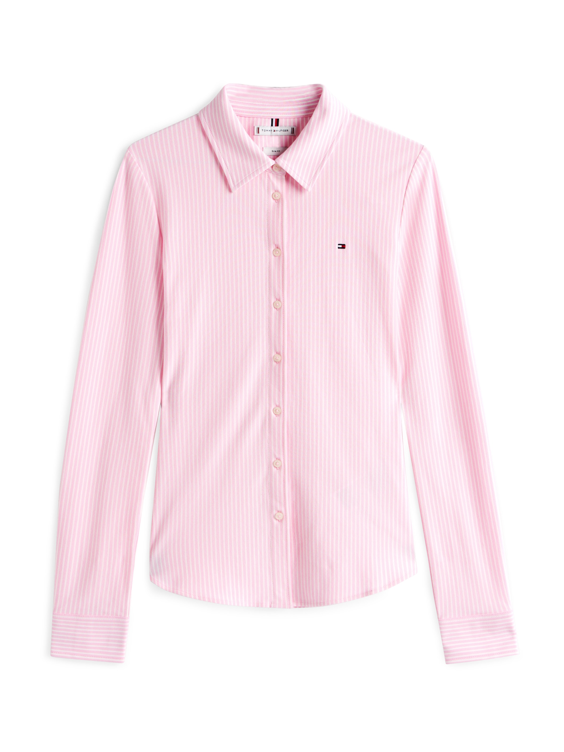 TOMMY HILFIGER Blúz '1985' - rózsaszín: elől