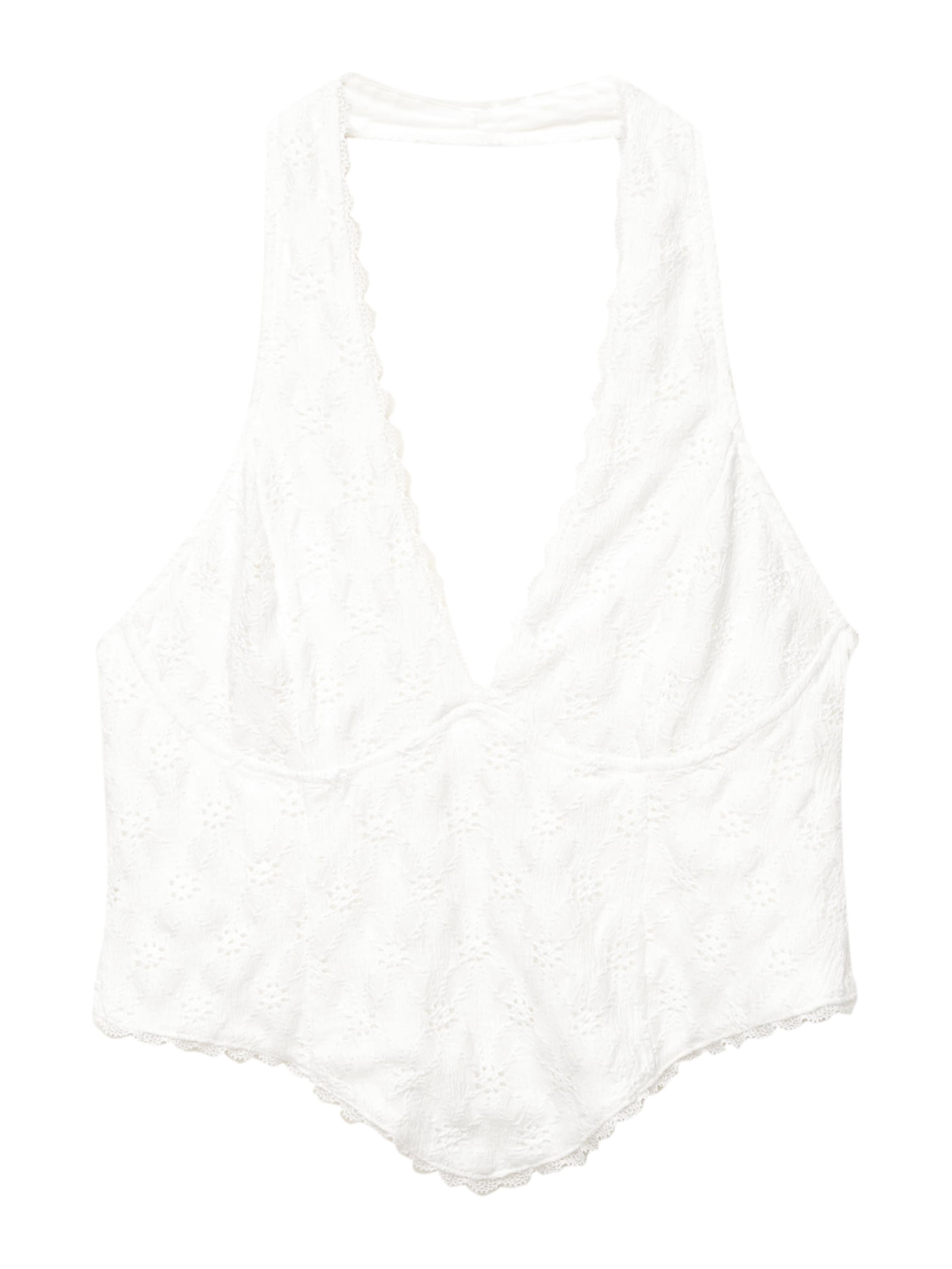 Pull&BearTop - bijela boja: prednji dio