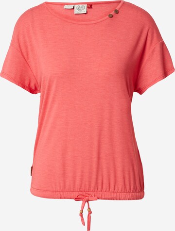 T-shirt 'NICKA' Ragwear en rouge : devant