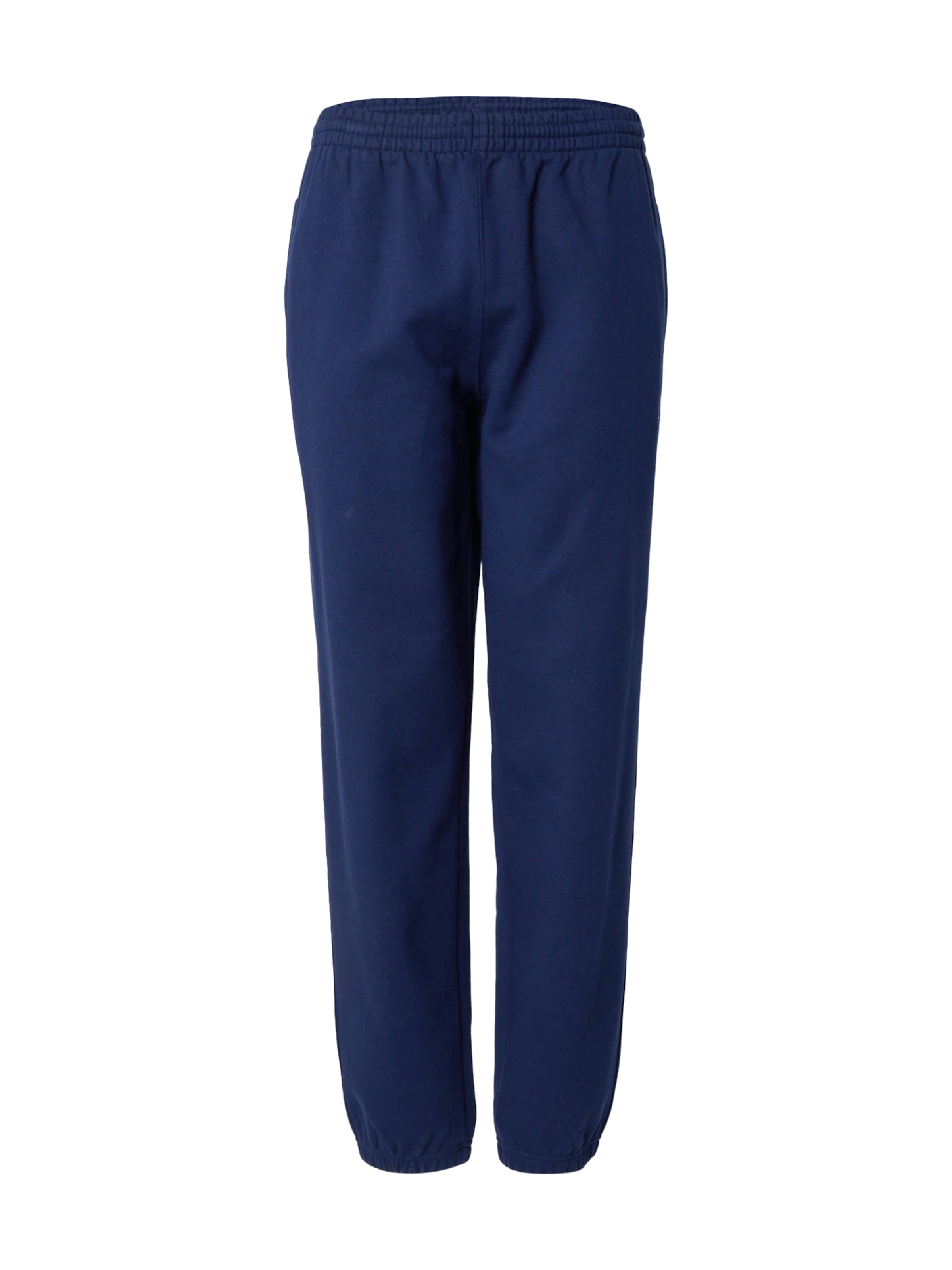 ADIDAS ORIGINALS Tapered Trousers 'ESS' in Blue: front