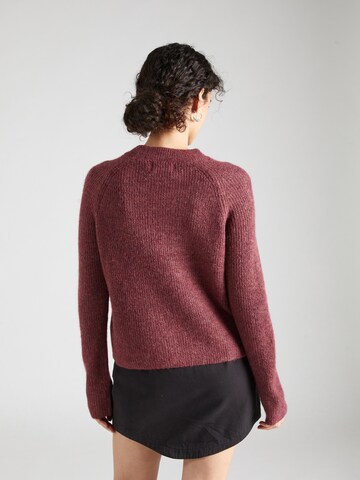 Pull-over 'Ellen' PIECES en rouge