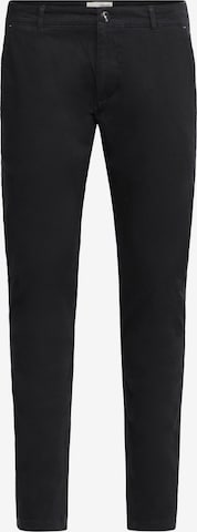 !Solid Trousers 'Raul' in Black: front