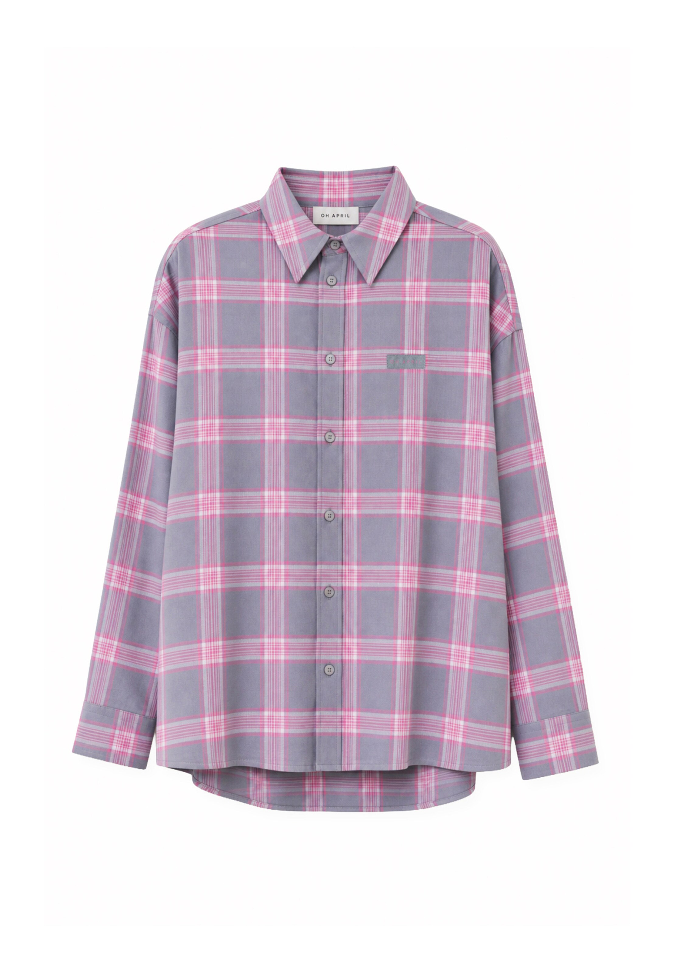 OH APRIL Blouse 'Vivian' in Grijs: voorkant