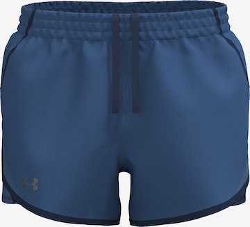 UNDER ARMOUR Sports trousers 'Fly By 3' in Blue: front
