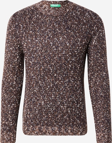 UNITED COLORS OF BENETTONPulover - smeđa boja: prednji dio