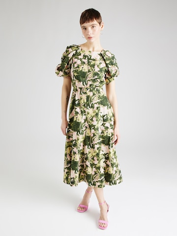 3.1 Phillip Lim Dress 'COLLAPSED' in Green: front