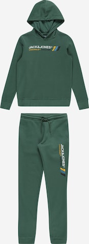 Jack & Jones Junior Set 'NATE' in Groen: voorkant