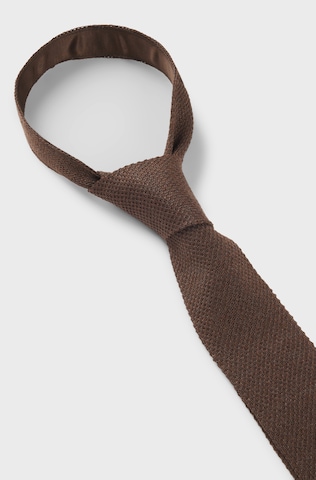 BOSS Tie 'Beckham x Boss' in Brown