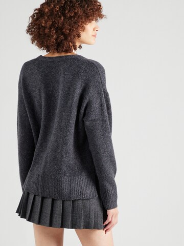 TOM TAILOR DENIM Pullover in Schwarz